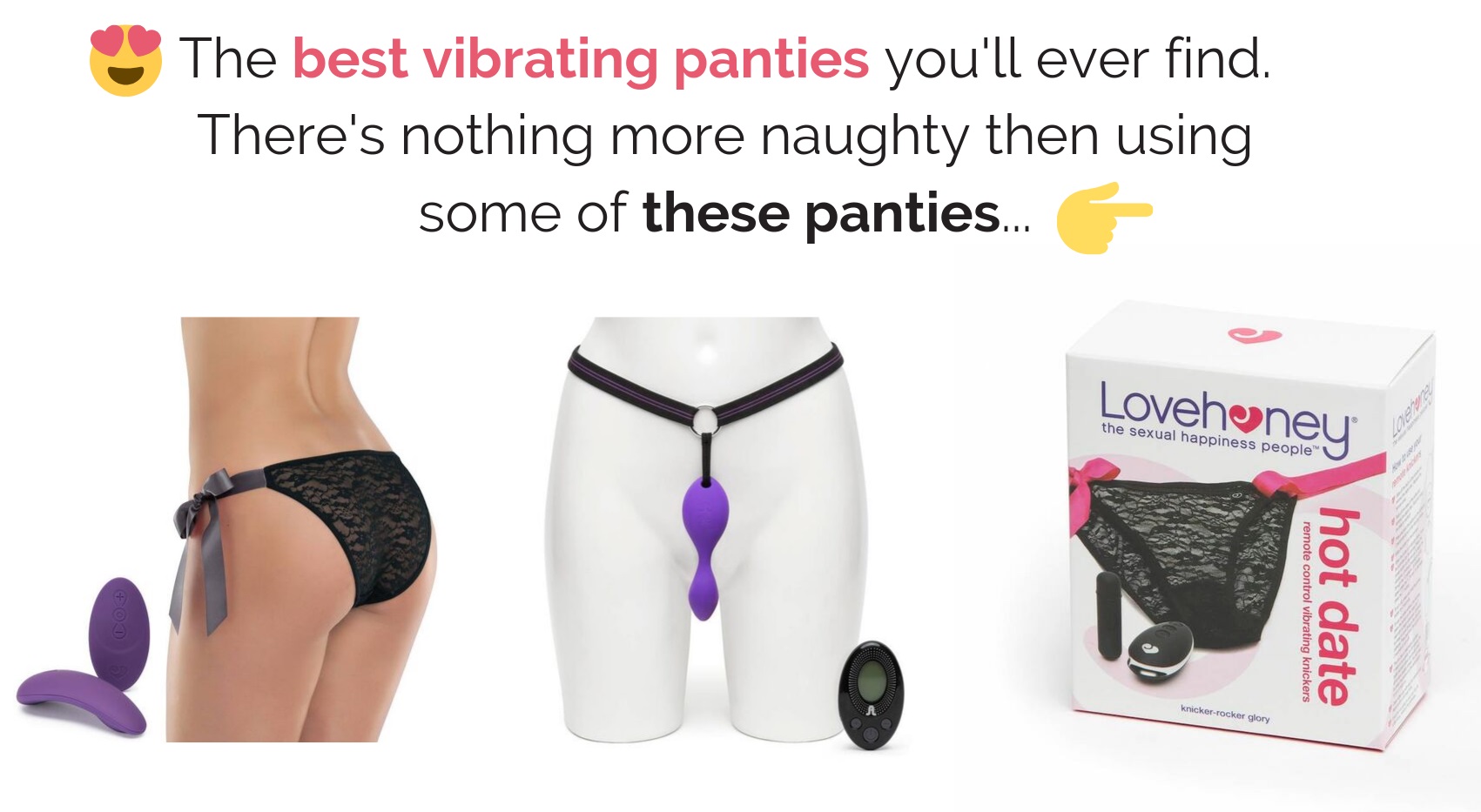 Ebony vibrating panties